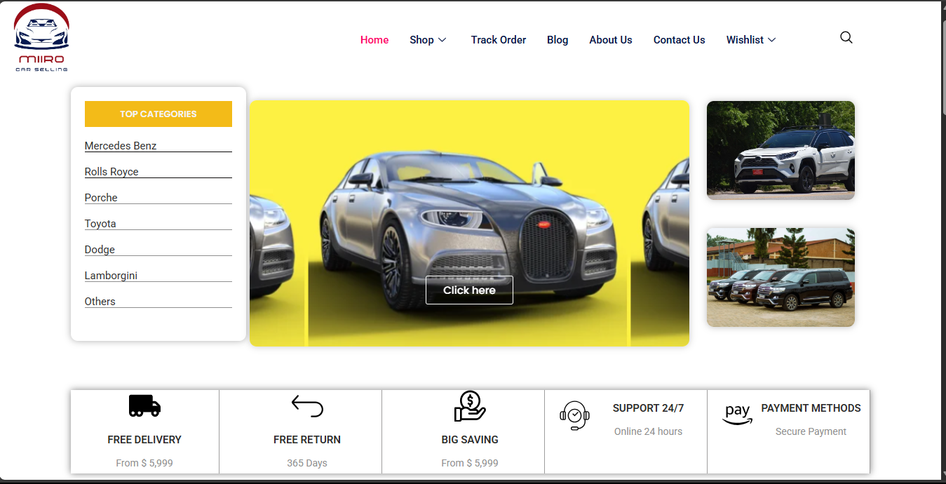 Car Selling Website